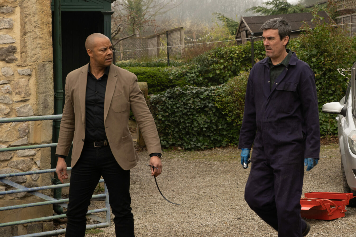 Al Chapman is fuming to find Cain Dingle has sabotaged his car again