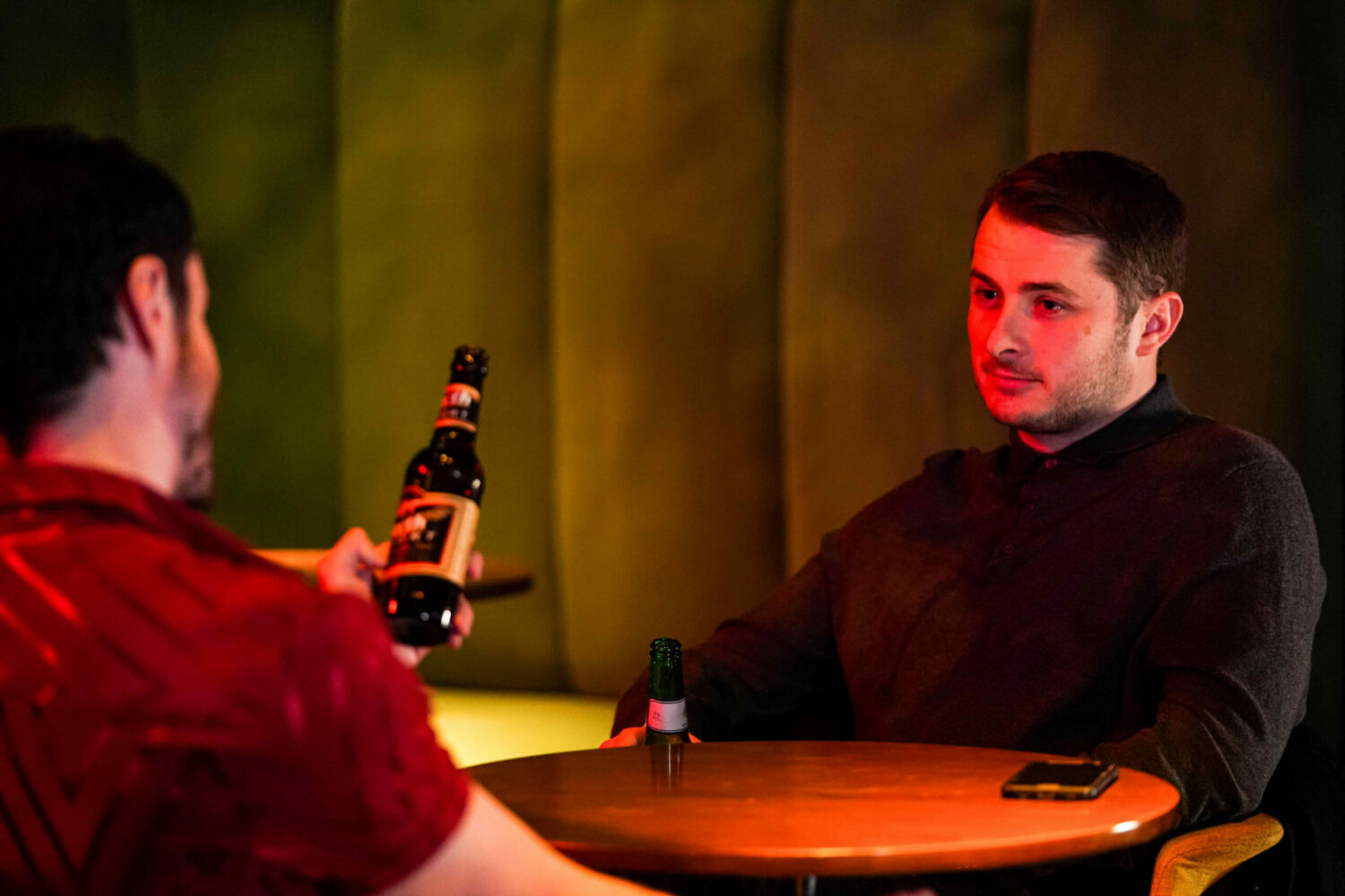 EastEnders Ben confides in understanding Lewis as they get drunk at Ruby's