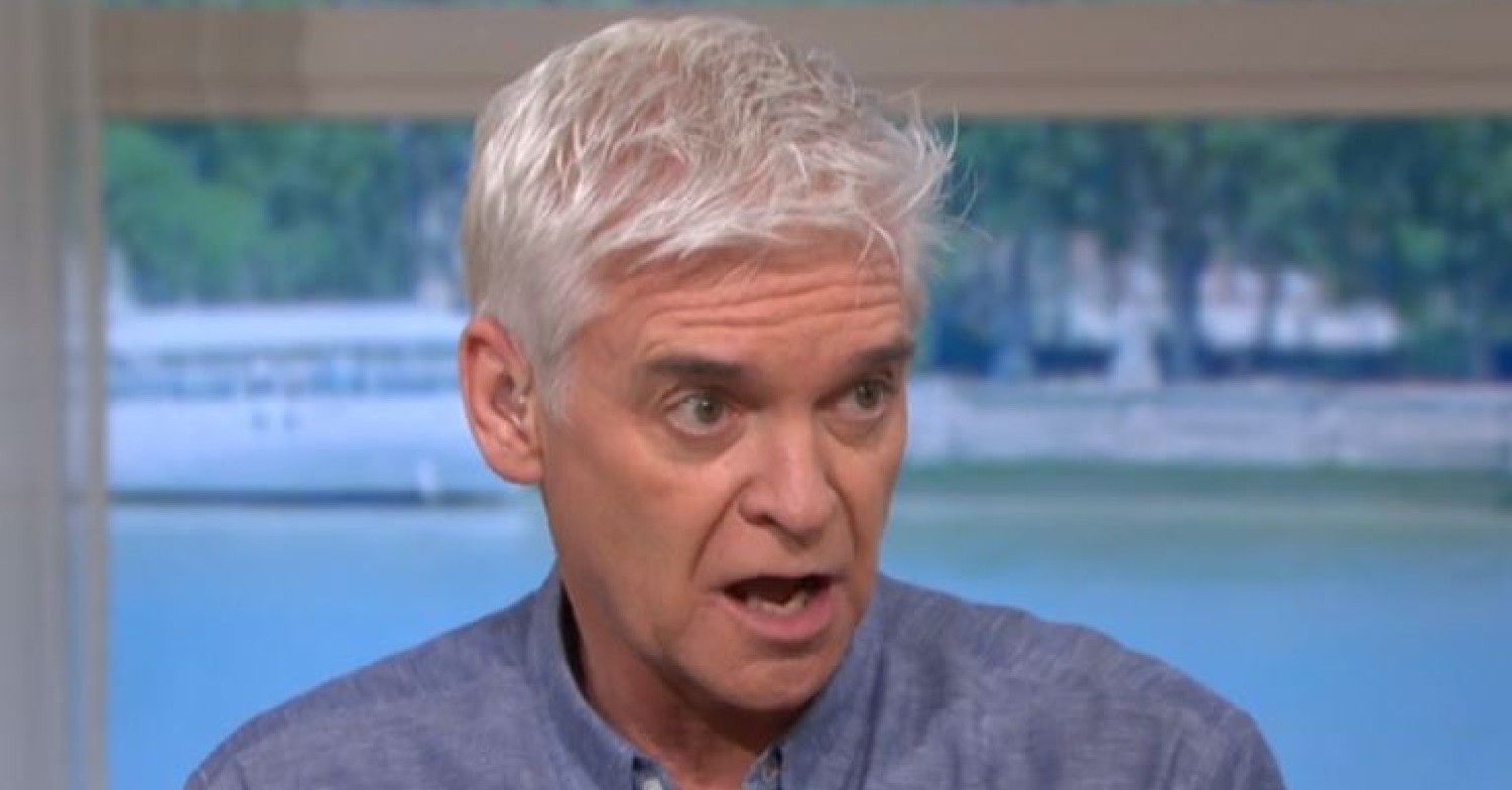 Phillip Schofield talking on This Morning today April 27, 2022