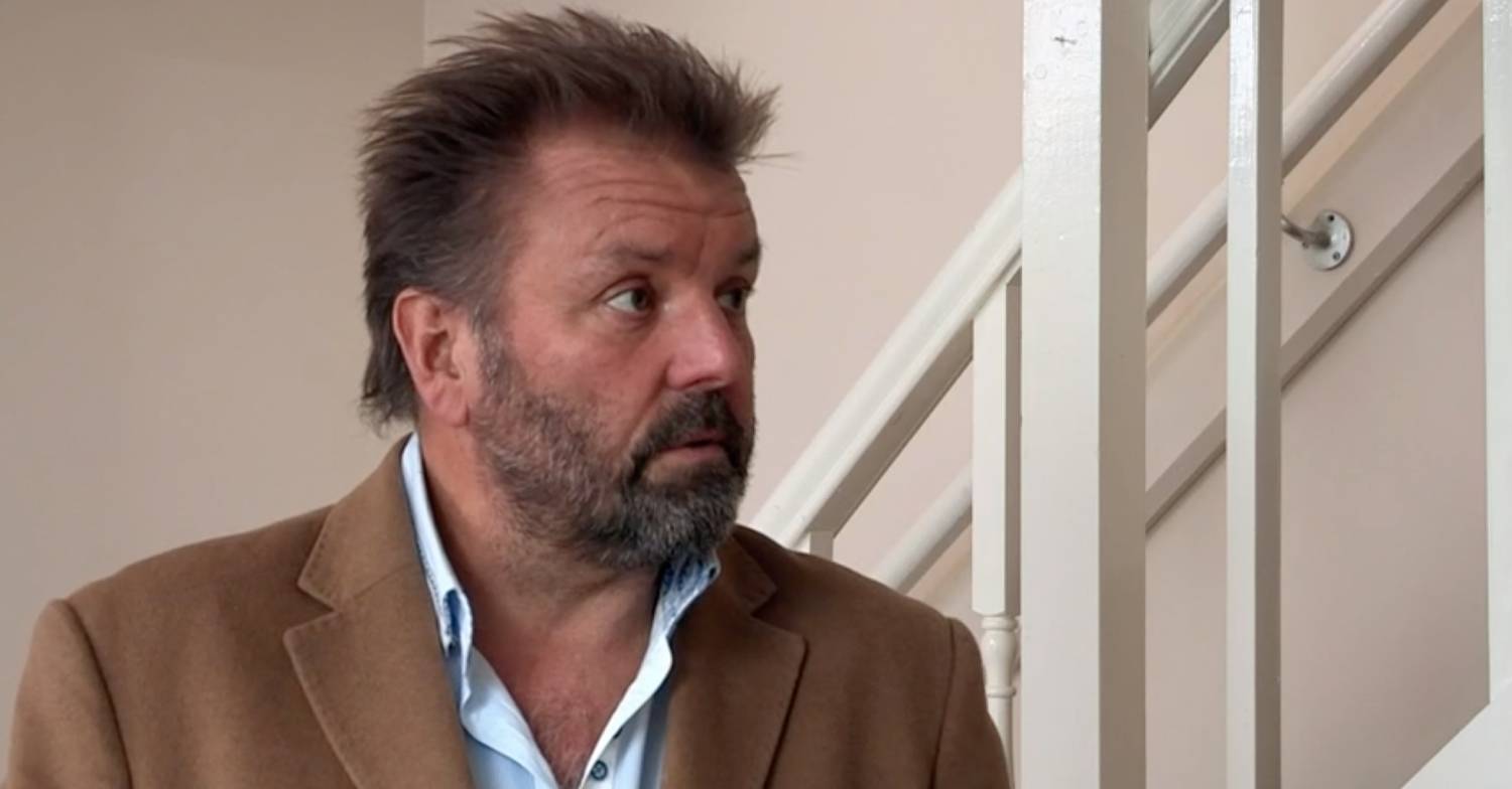 Martin Roberts looks surprised