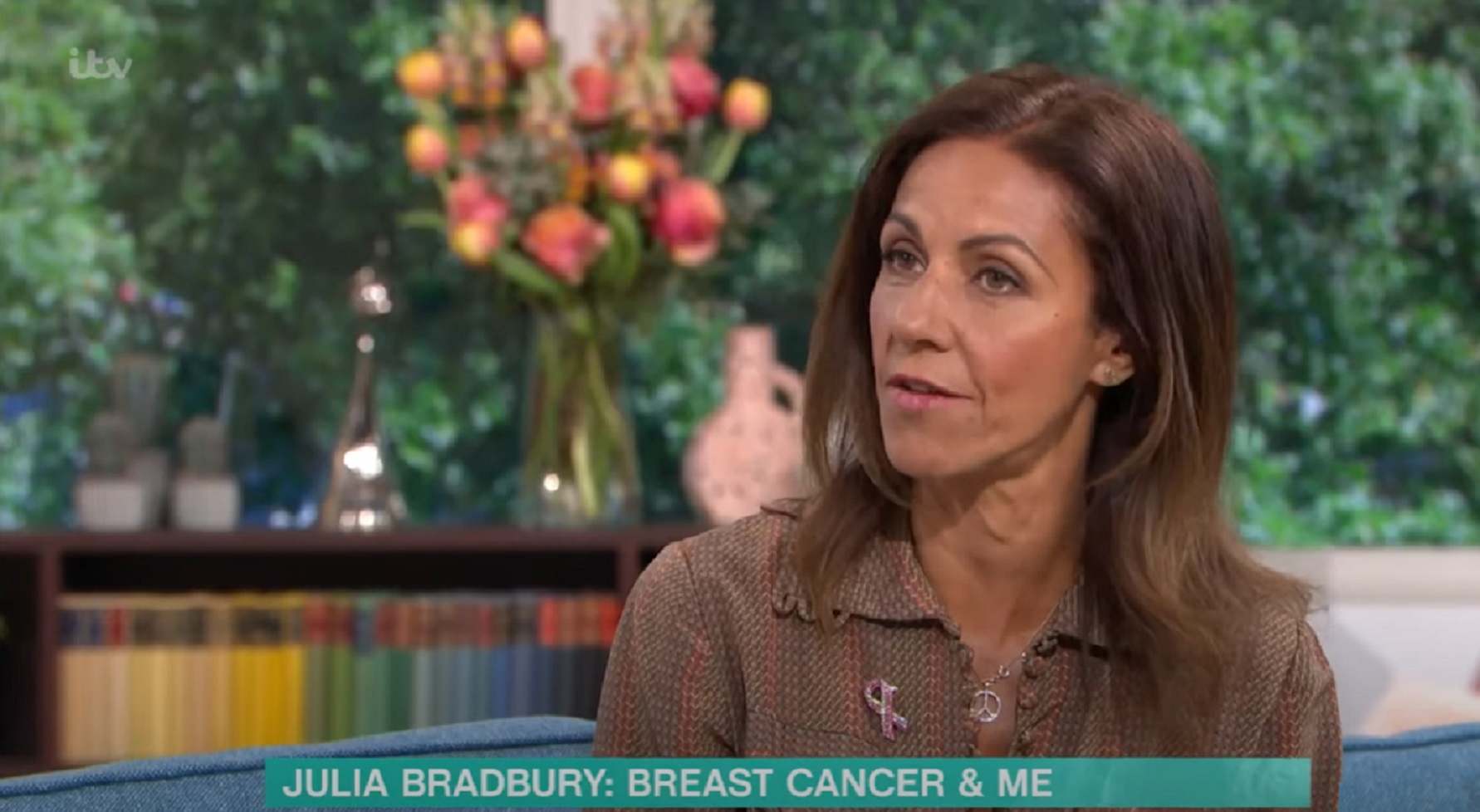 Julia Bradbury on This Morning today April 28, 2022
