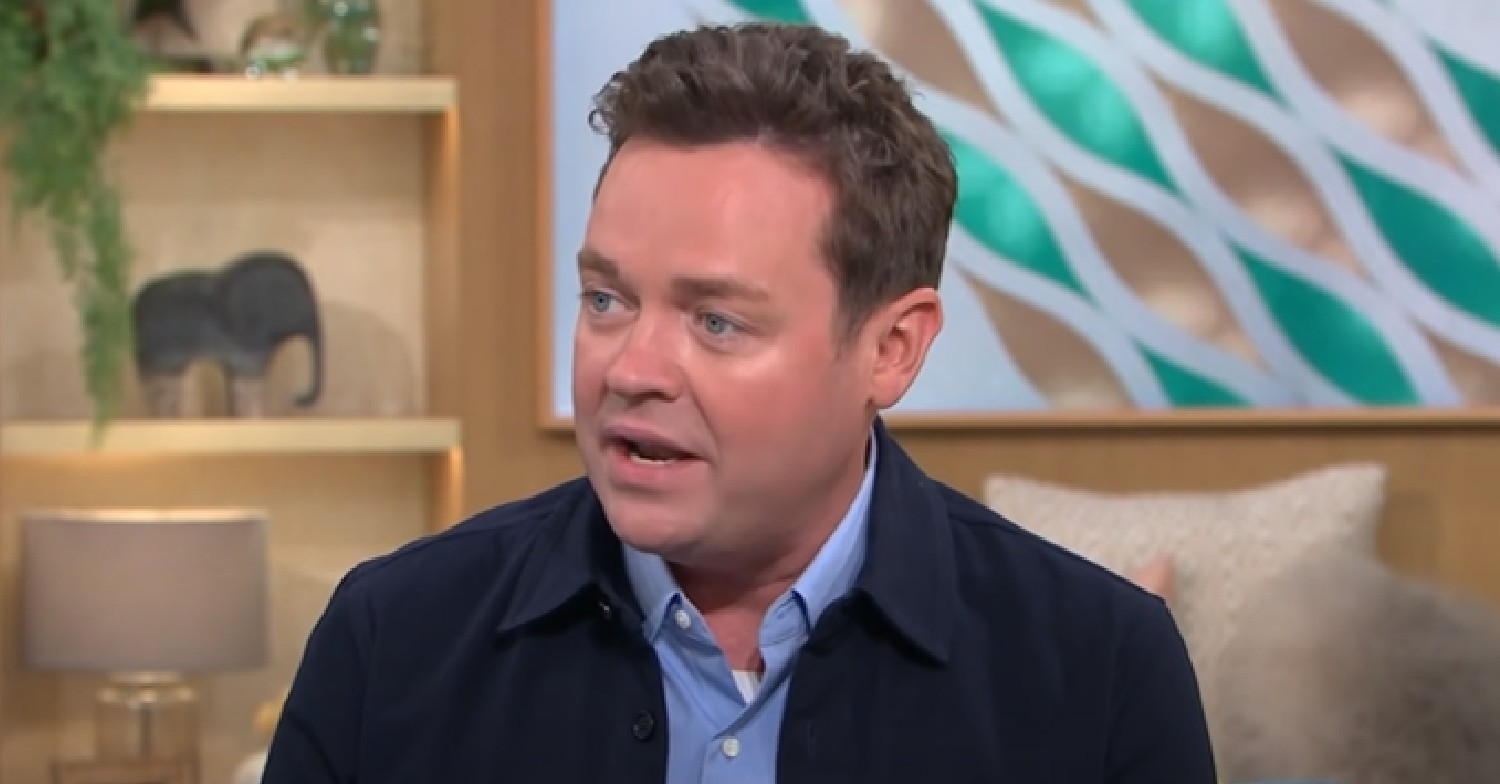 Stephen Mulhern talking during This Morning interview 