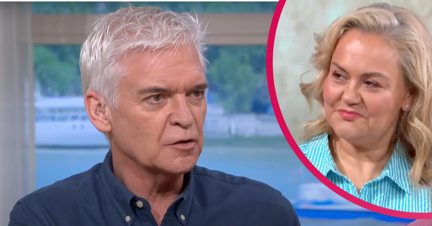 Phillip Schofield, Caroline Hirons on This Morning today