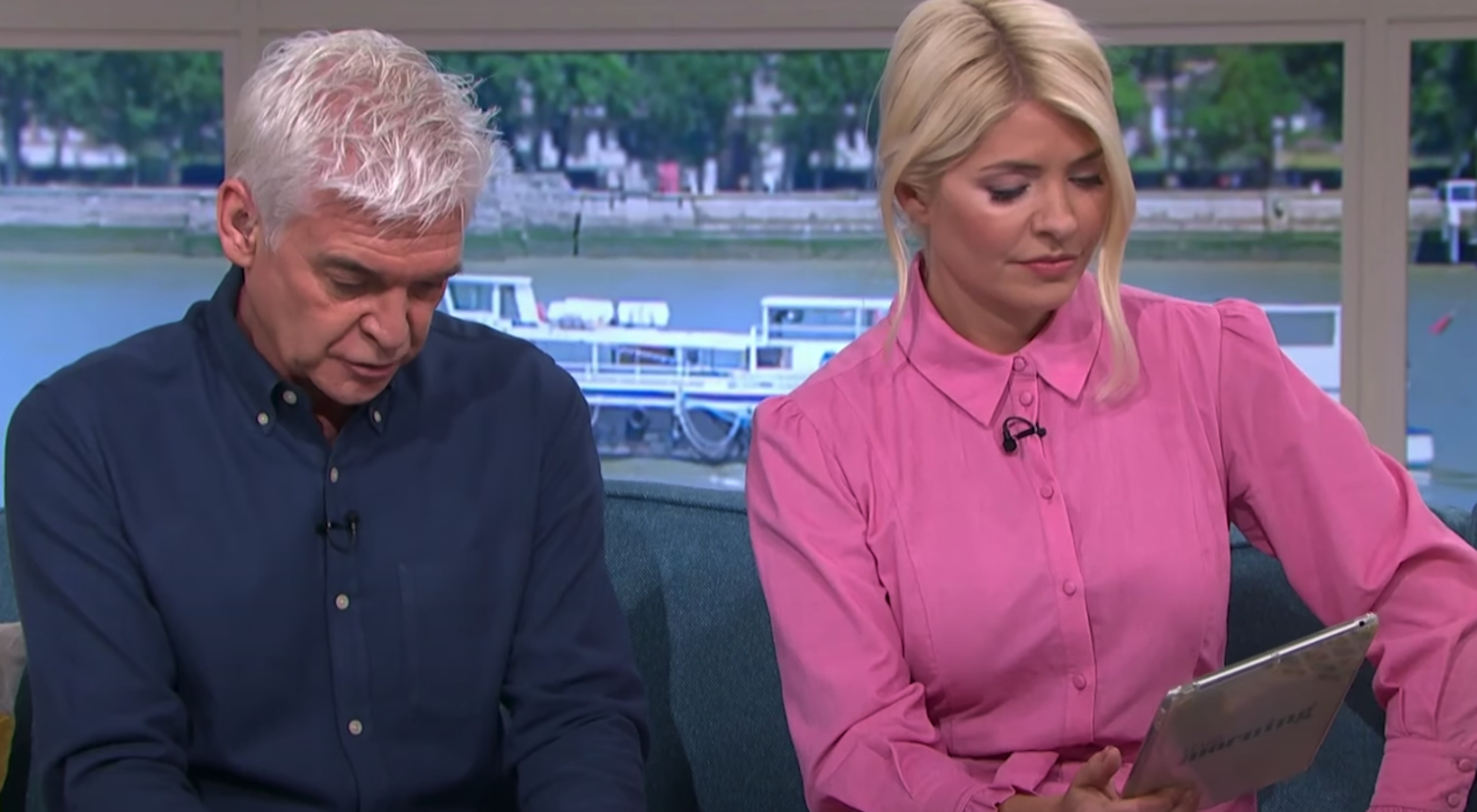 Holly Willoughby on this Morning April 28