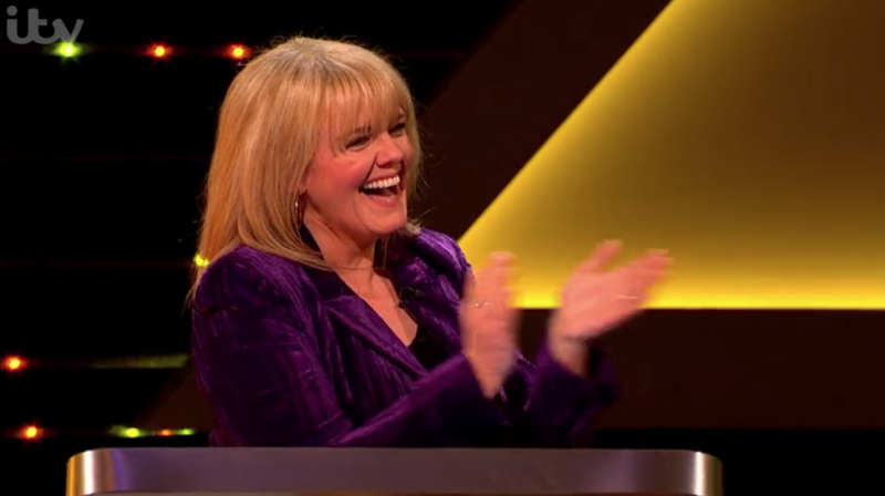 Sally Lindsay clapping on Tenable