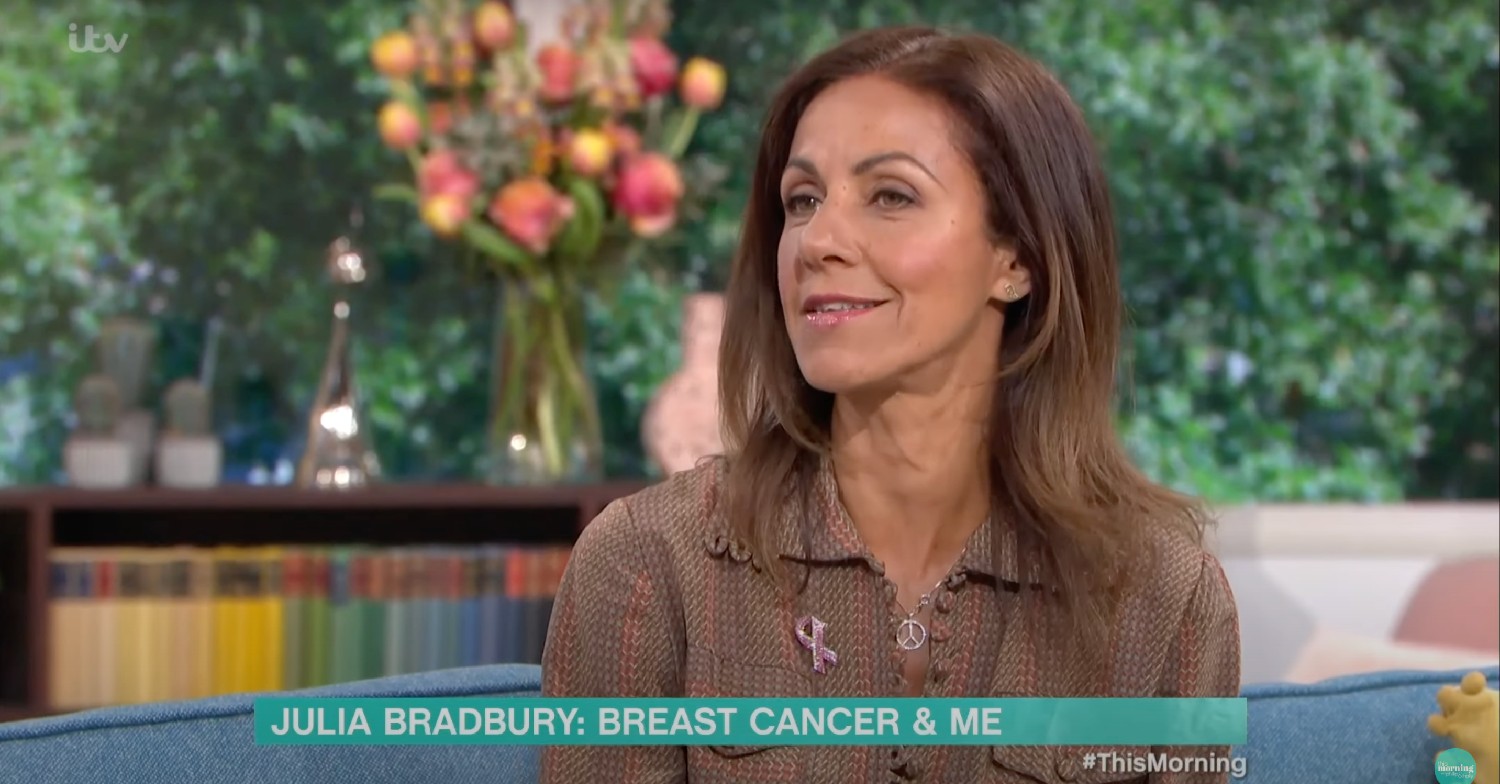 Julia Bradbury on This Morning