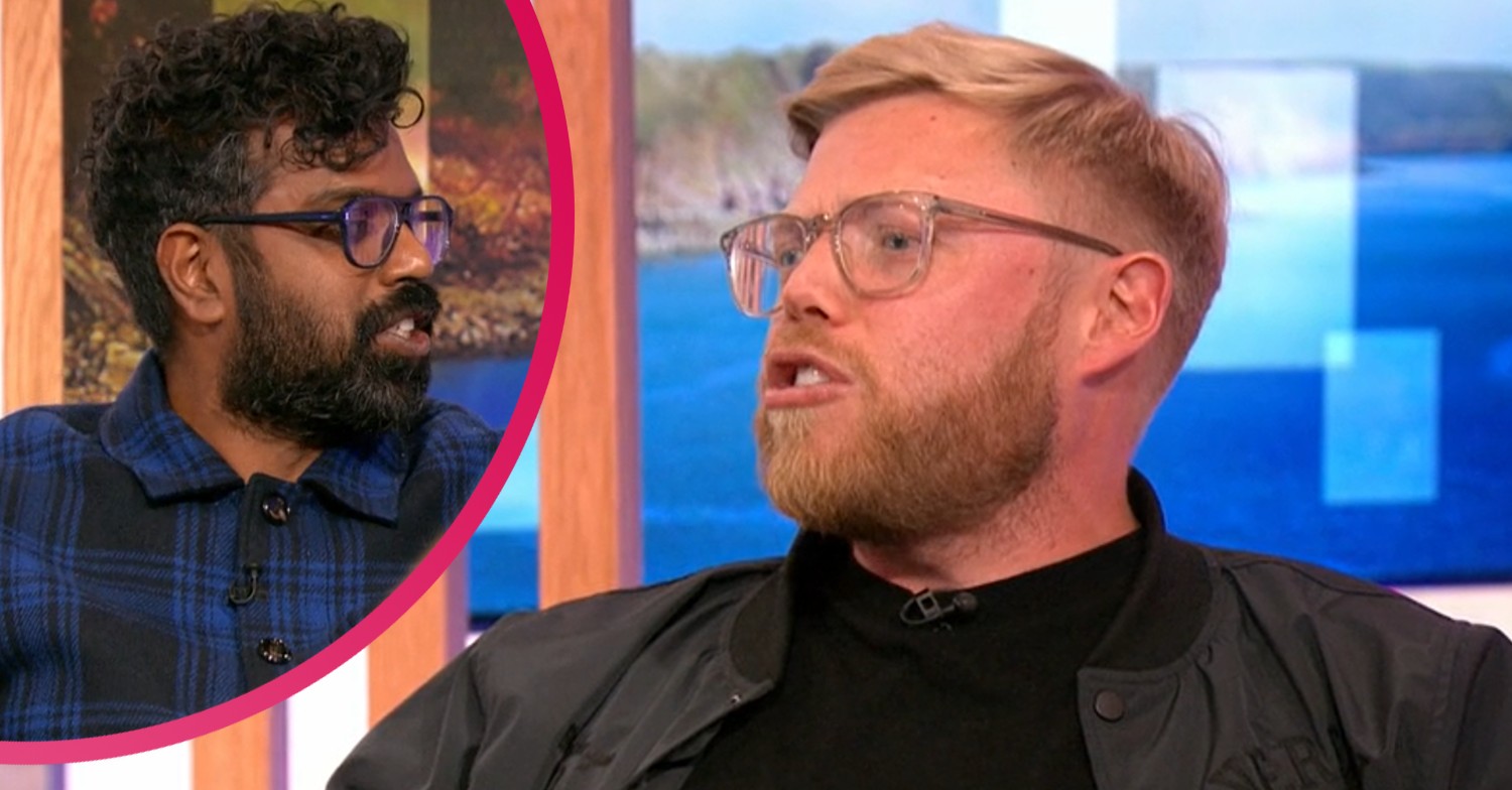 Romesh Ranganathan and Rob Beckett on BBC The One Show April 28, 2022
