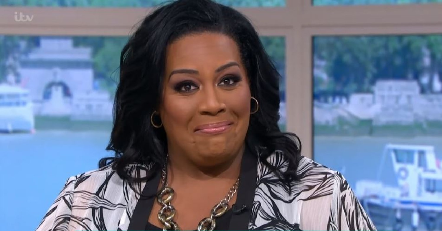 Alison Hammond smiles at camera on This Morning April 29, 2022