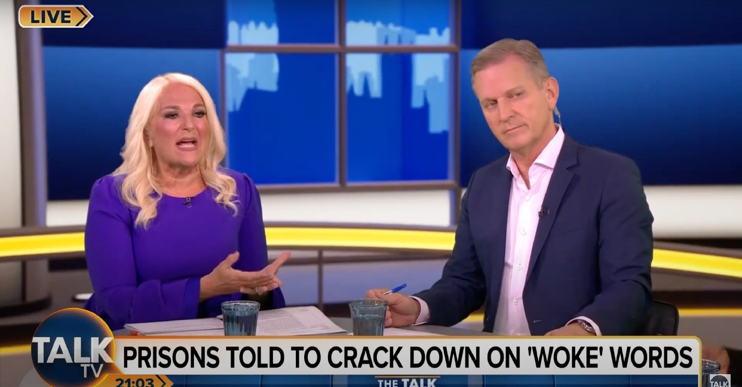 Vanessa Feltz and Jeremy Kyle on their new show on TalkTV