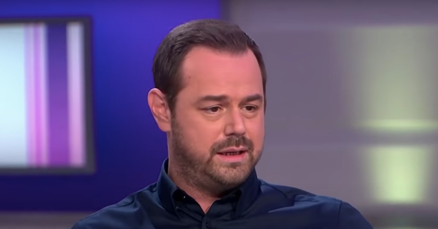 Danny Dyer smiling on Good Morning Britain