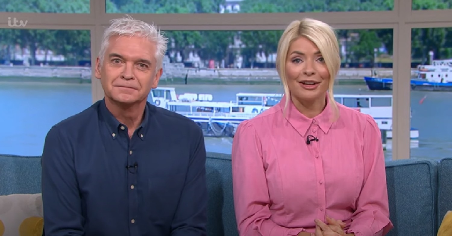 Presenters Phillip Schofield and Holly Willoughby on This Morning