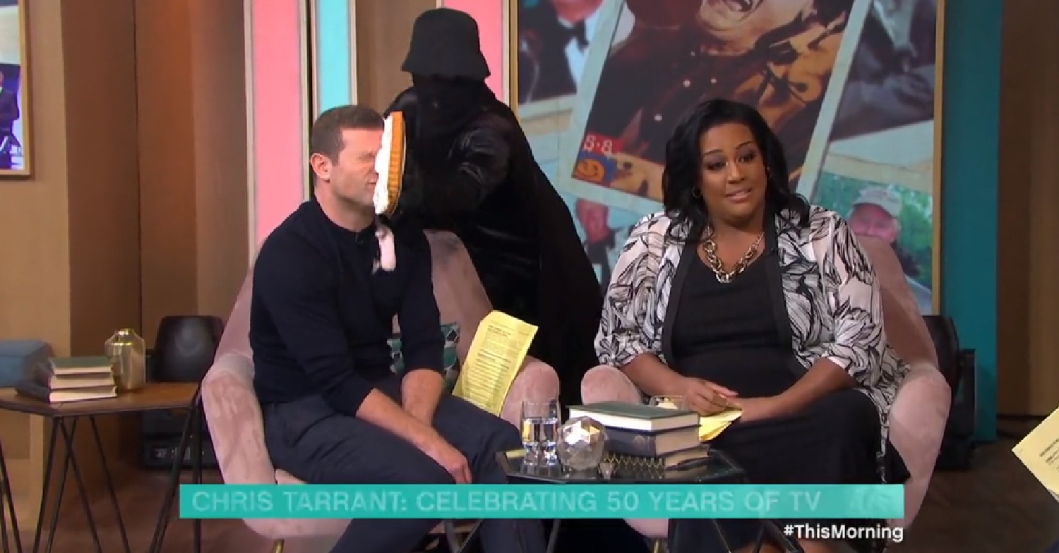 Dermot O'Leary gets pied on This Morning today April 29, 2022