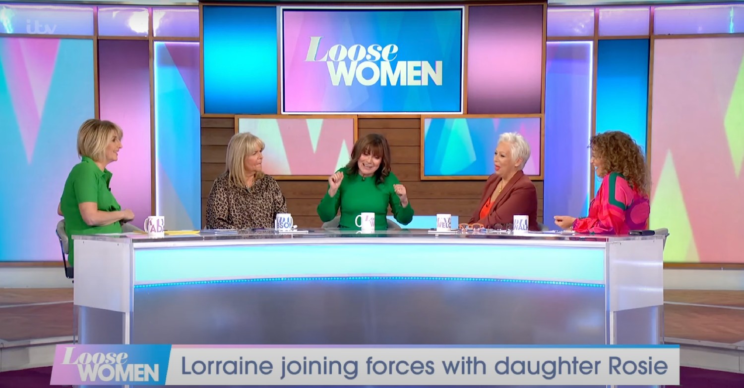 Lorraine Kelly on Loose Women today