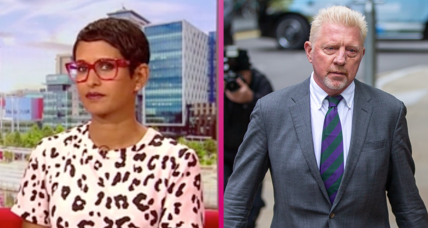 Naga Munchetty Boris Becker