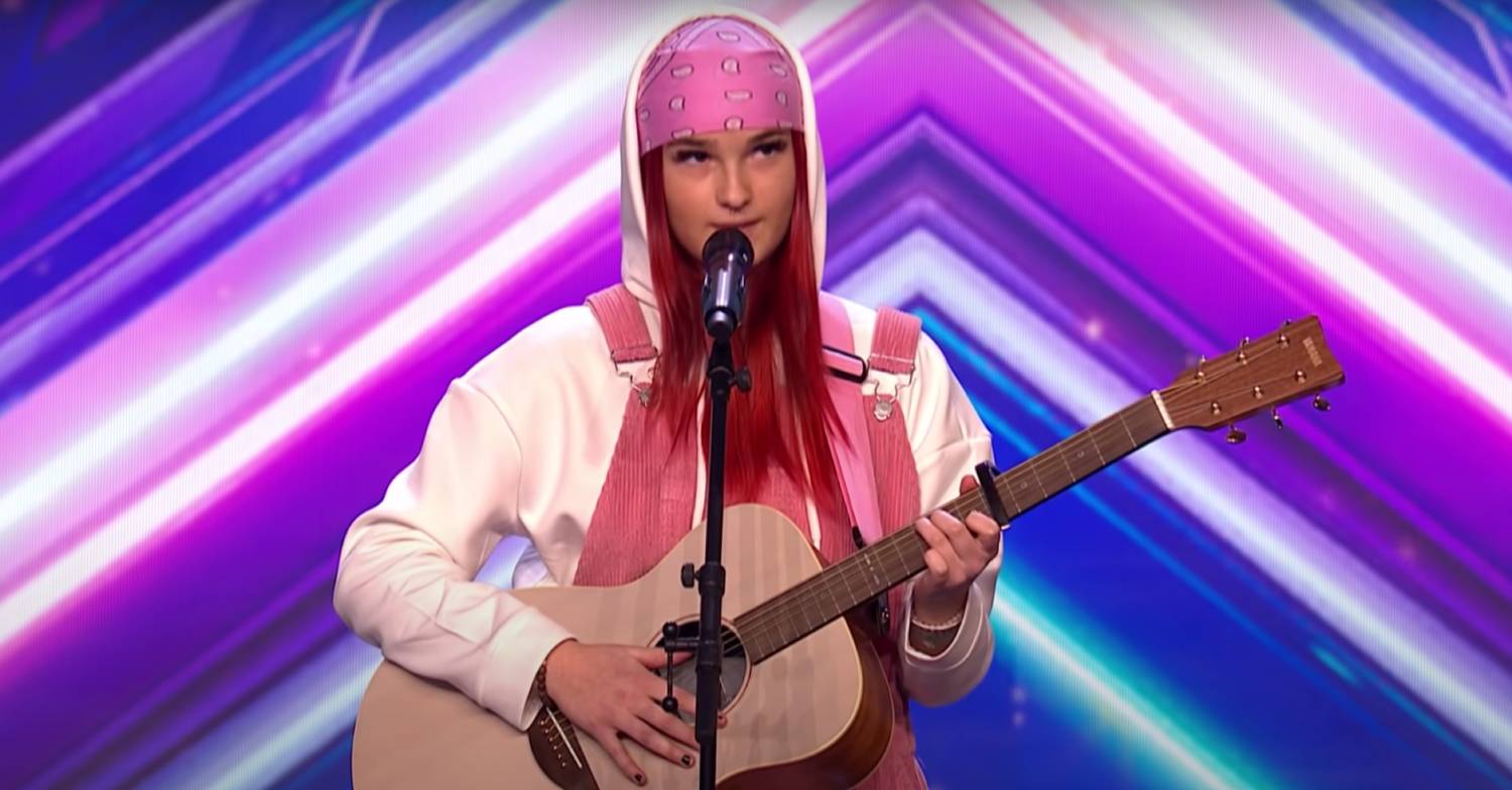 Honey Scott performs on BGT