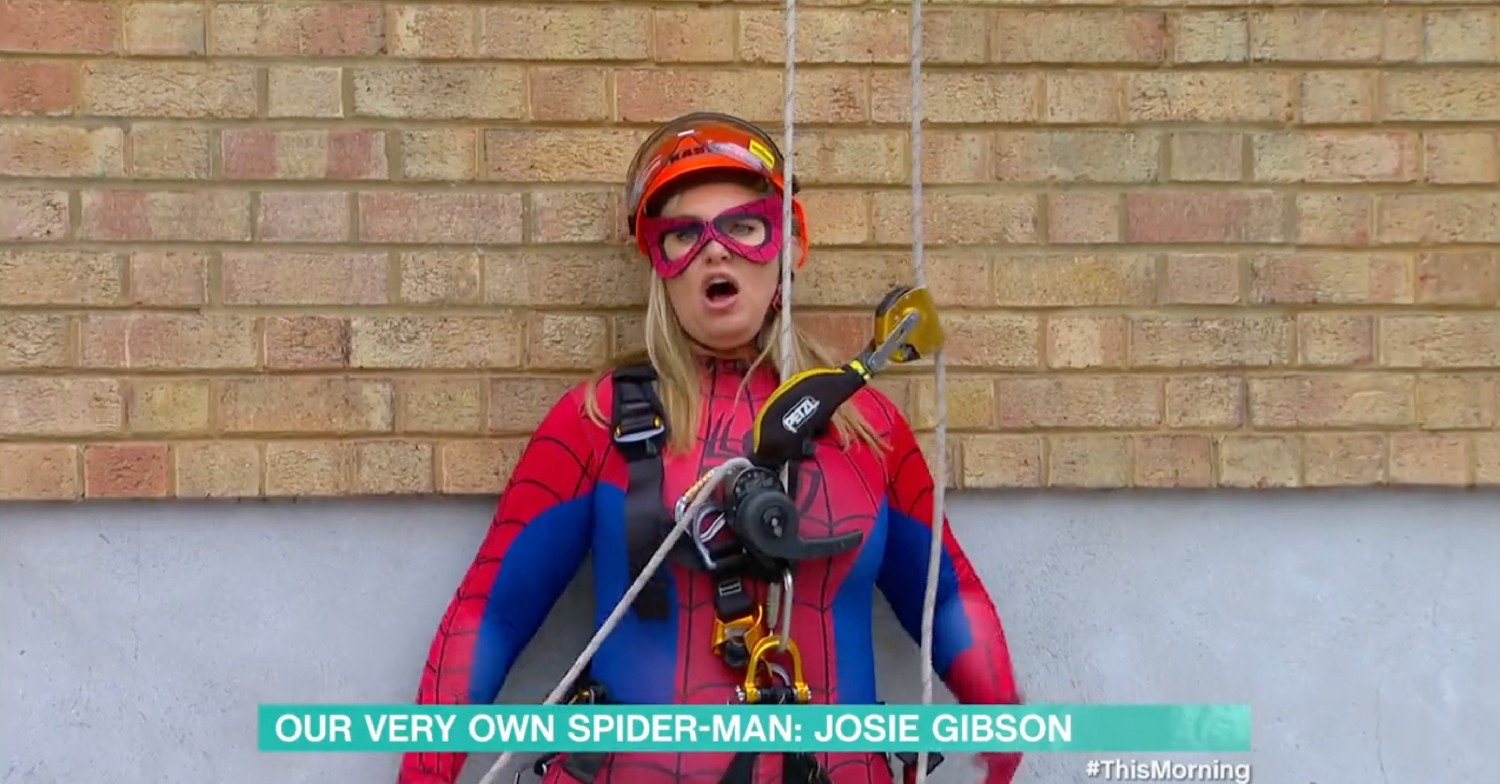 Josie Gibson on This Morning today