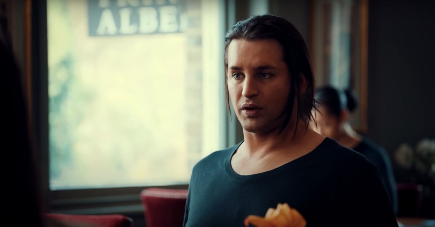 Ollie Locke-Locke frowning on Made In Chelsea