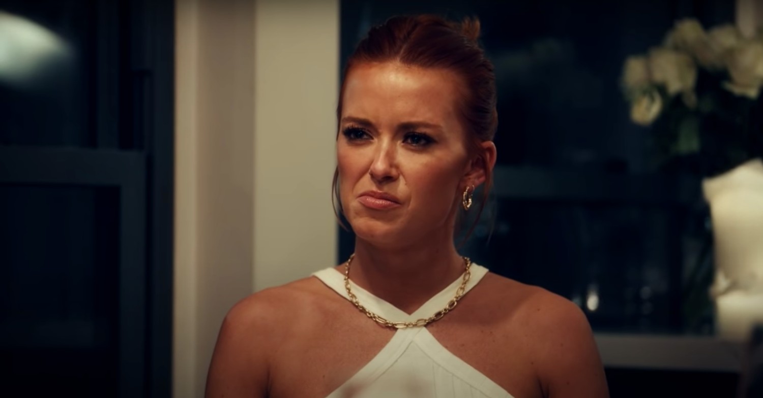 Olivia Bentley frowning on Made In Chelsea