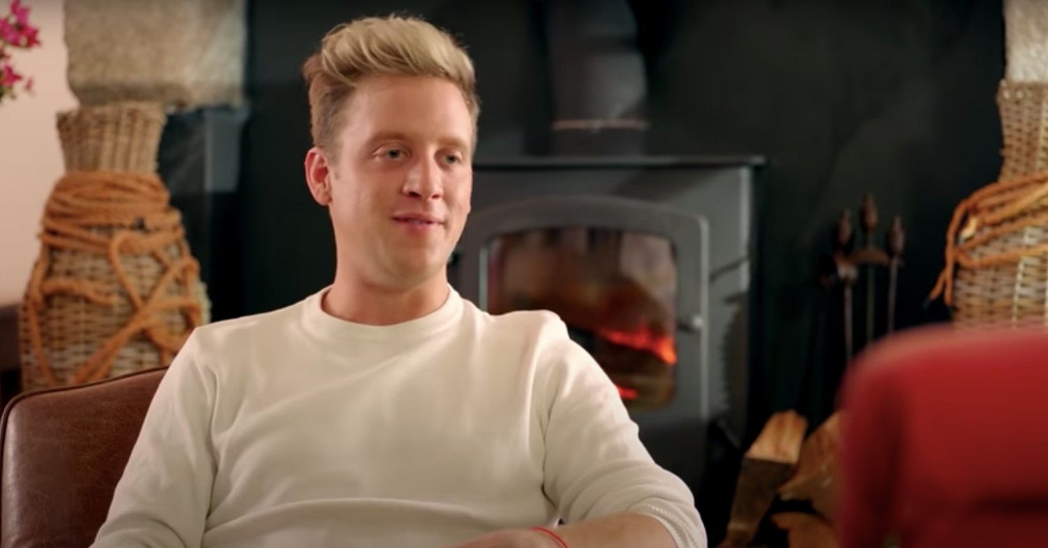 Gareth Locke-Locke smiling on Made In Chelsea