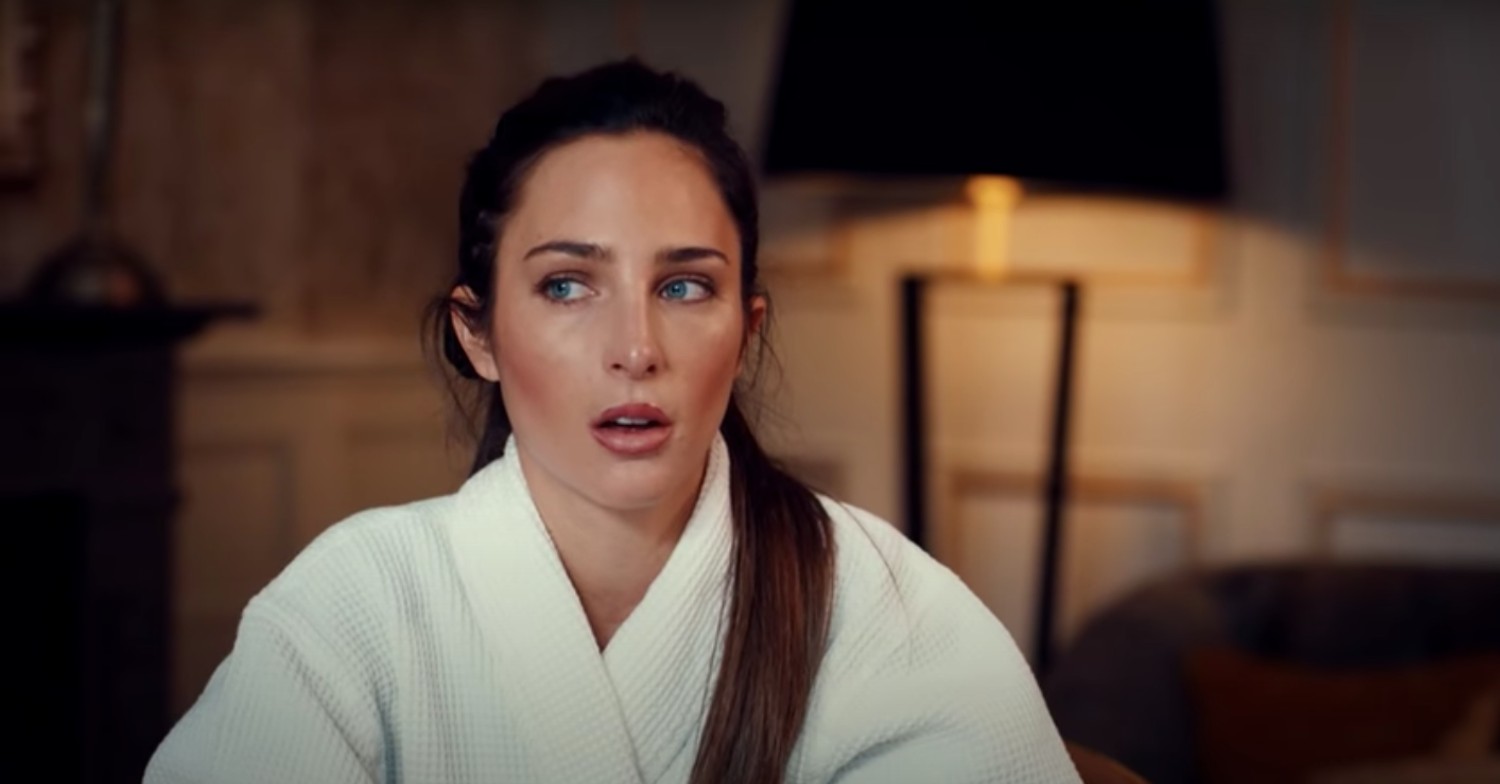 Maeva D'Ascanio frowning on Made In Chelsea