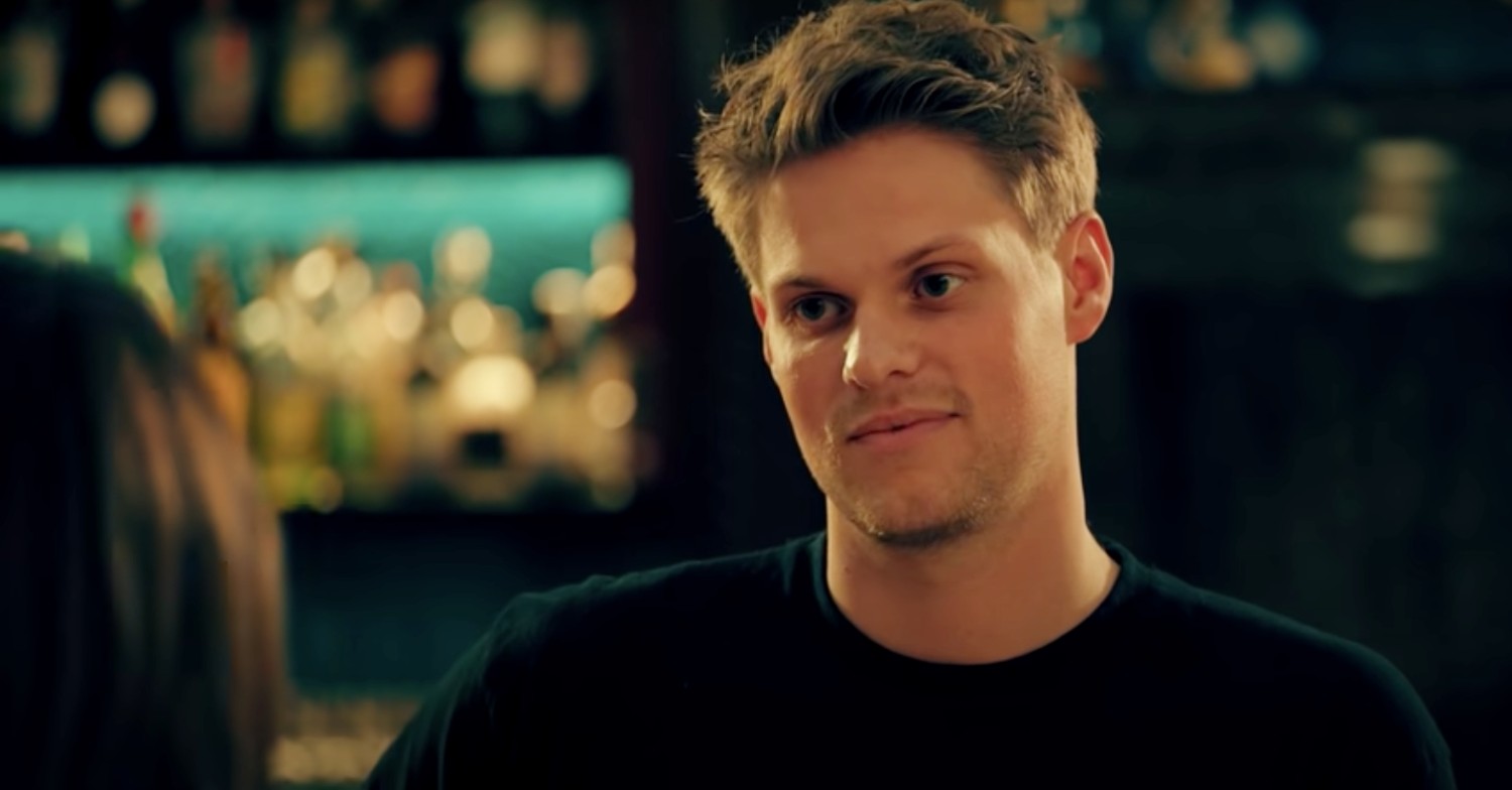James Taylor smiling on Made In Chelsea