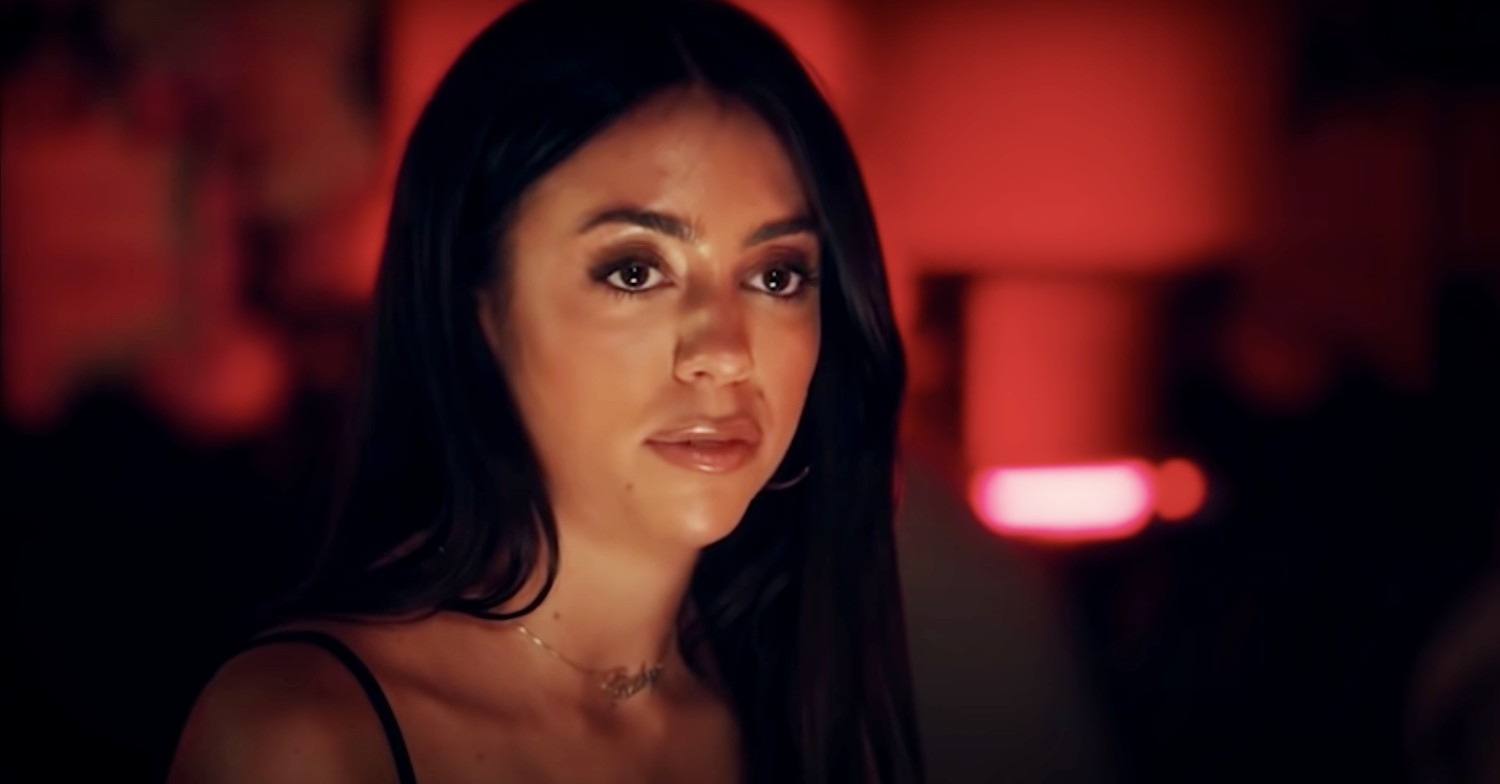 Ruby Adler frowning on Made In Chelsea