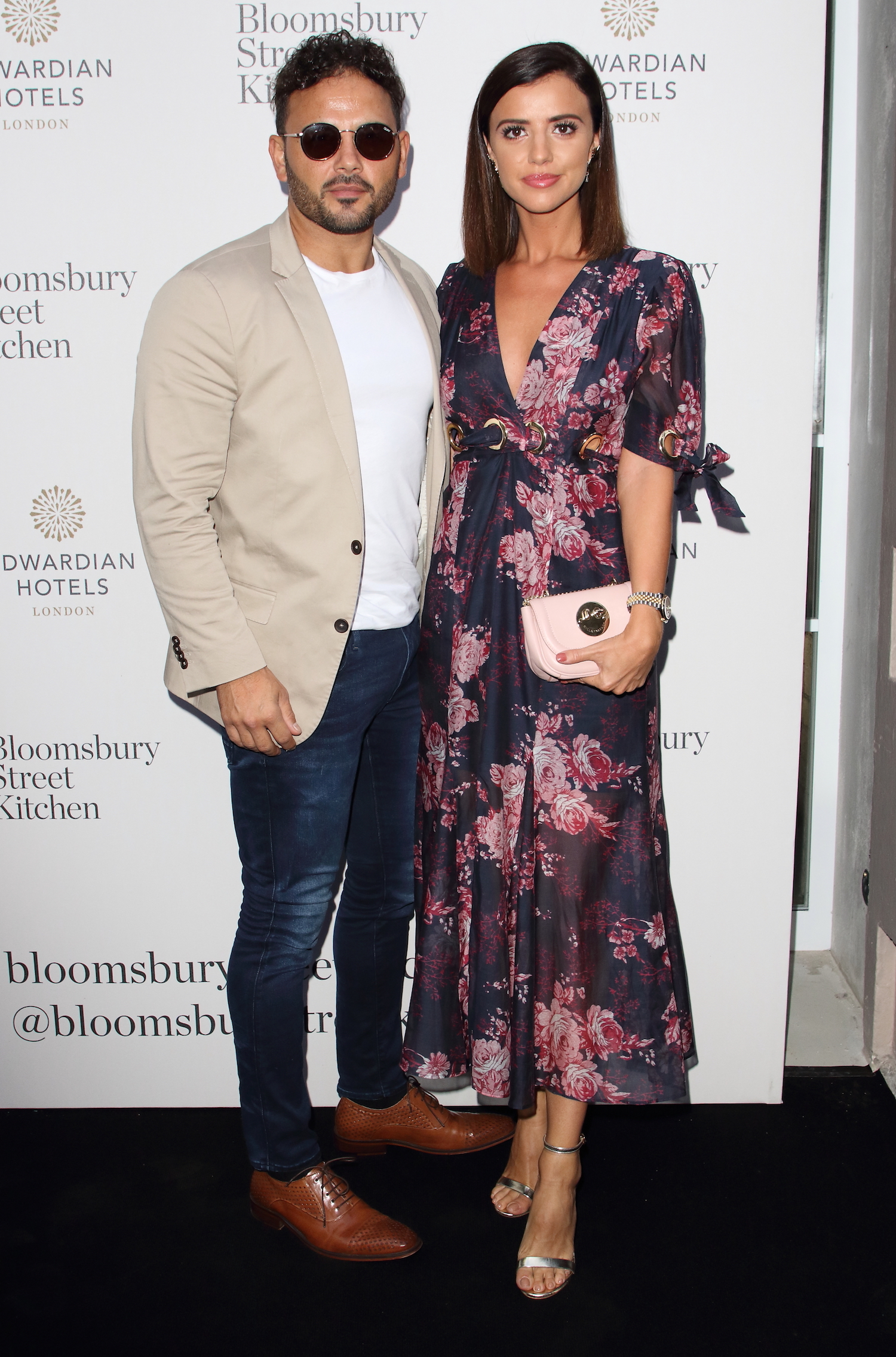 Lucy Mecklenburgh and Ryan Thomas in London