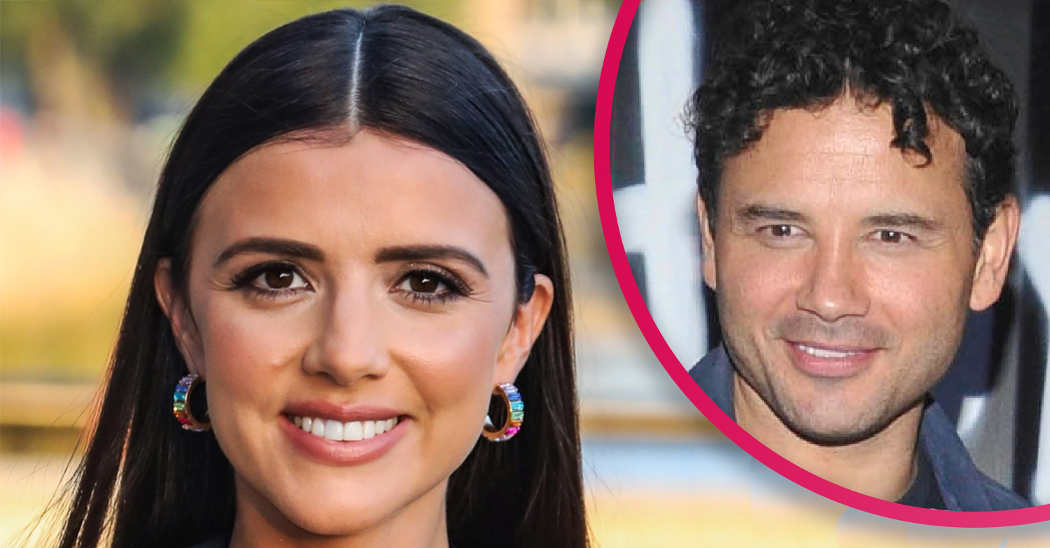 Ryan Thomas and Lucy Meck smiling