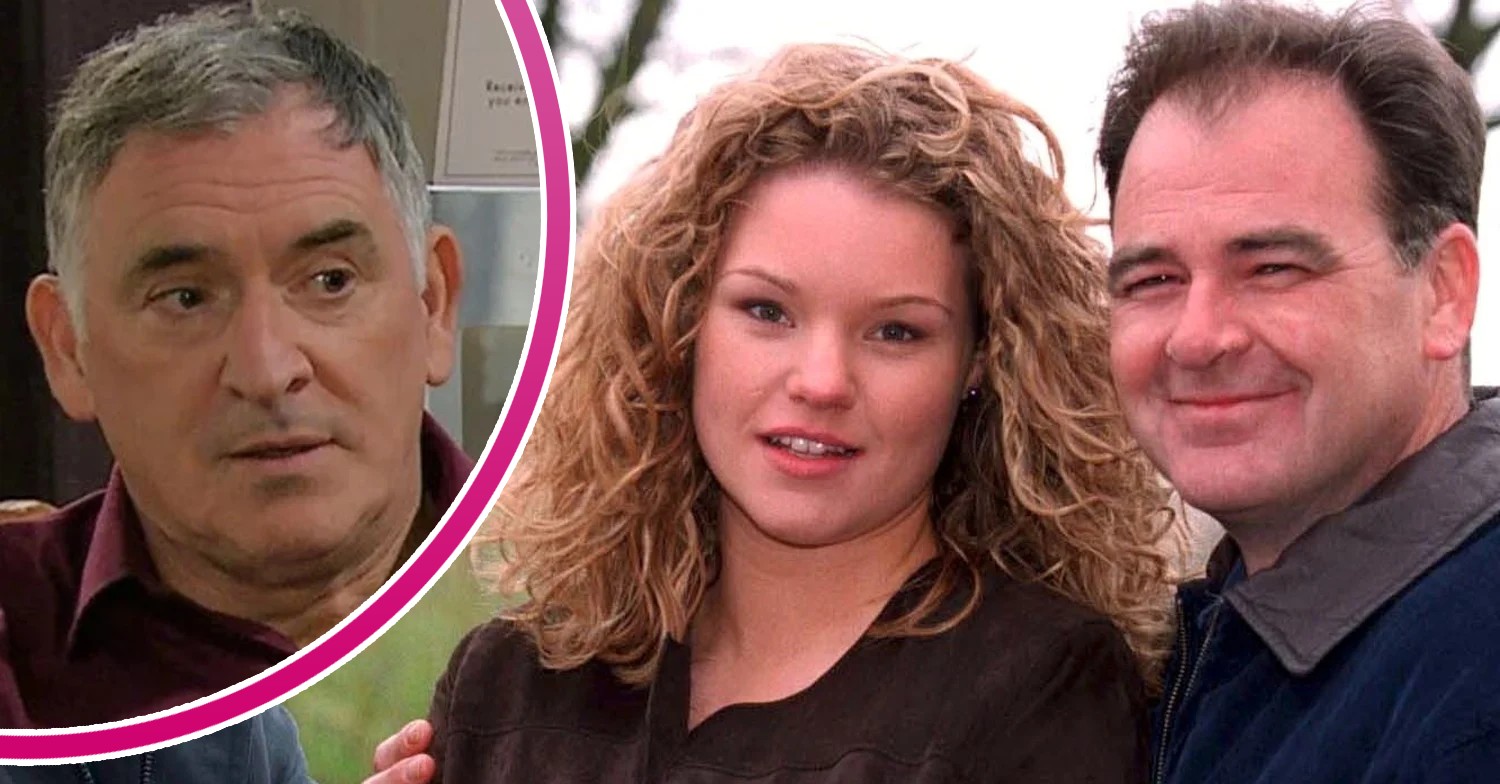 Emmerdale's Dawn and Terry Woods and Bob Hope