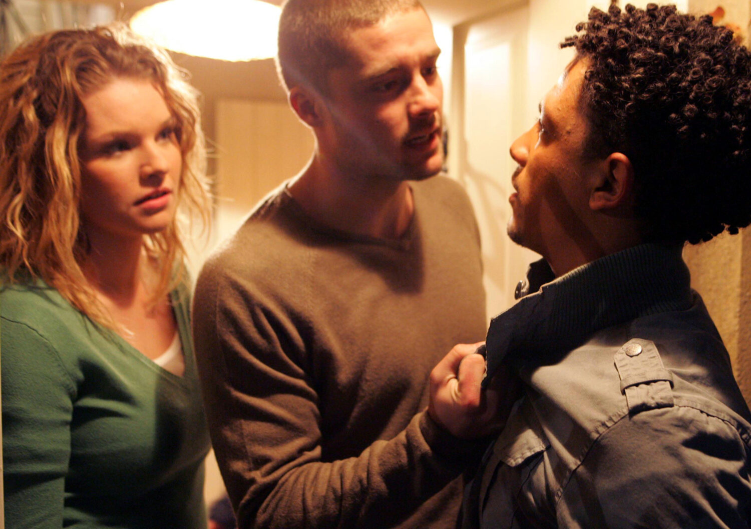 Emmerdale: Dawn watches on as Scott angrily grabs Danny by the colour