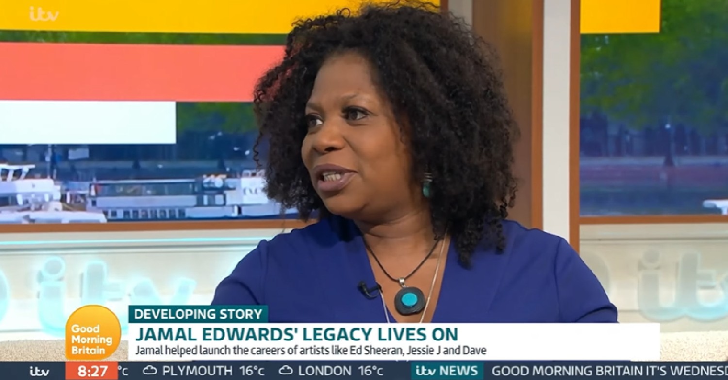 Brenda Edwards talking about son on GMB today May 4, 2022