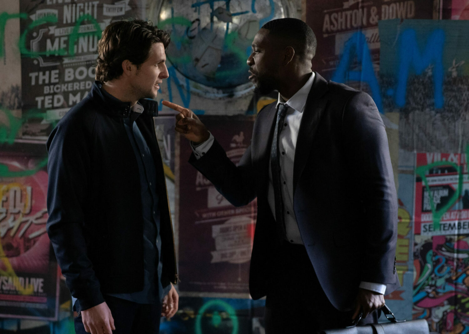 Emmerdale Ethan is alarmed when Jordan accosts him in the subway