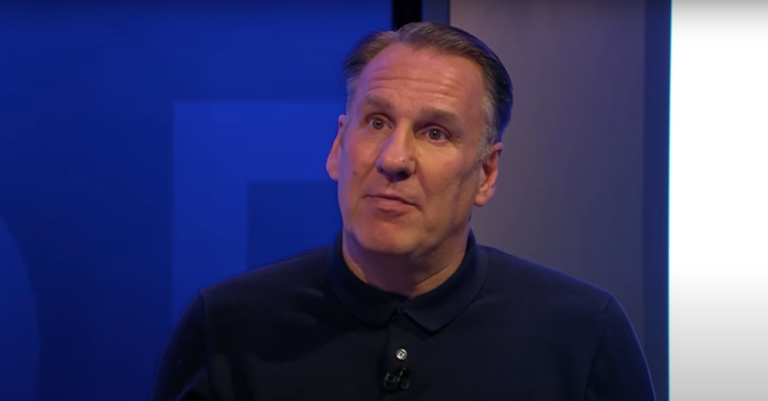 Paul Merson frowning on Sky Sports