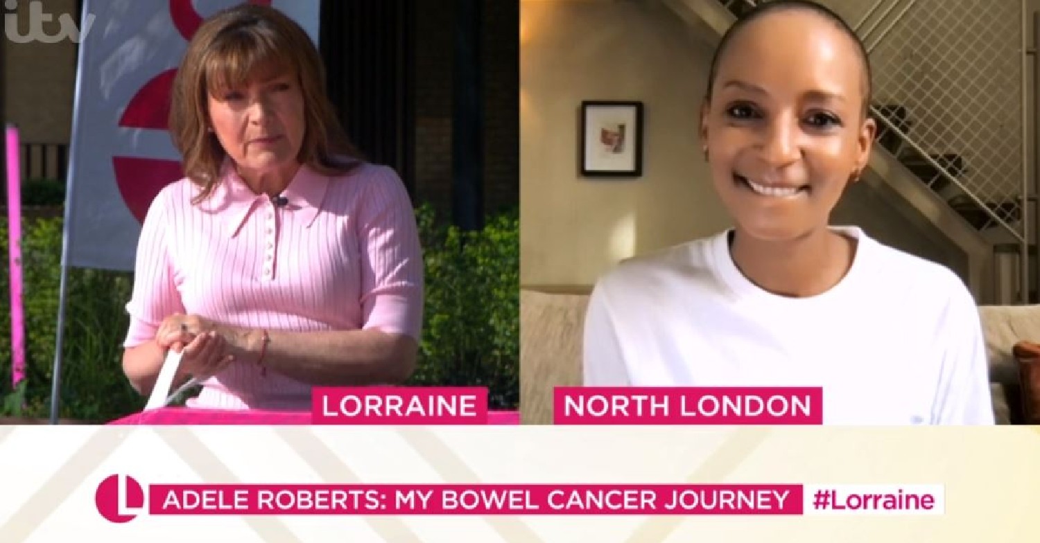 Adele Roberts talks about cancer battle on Lorraine