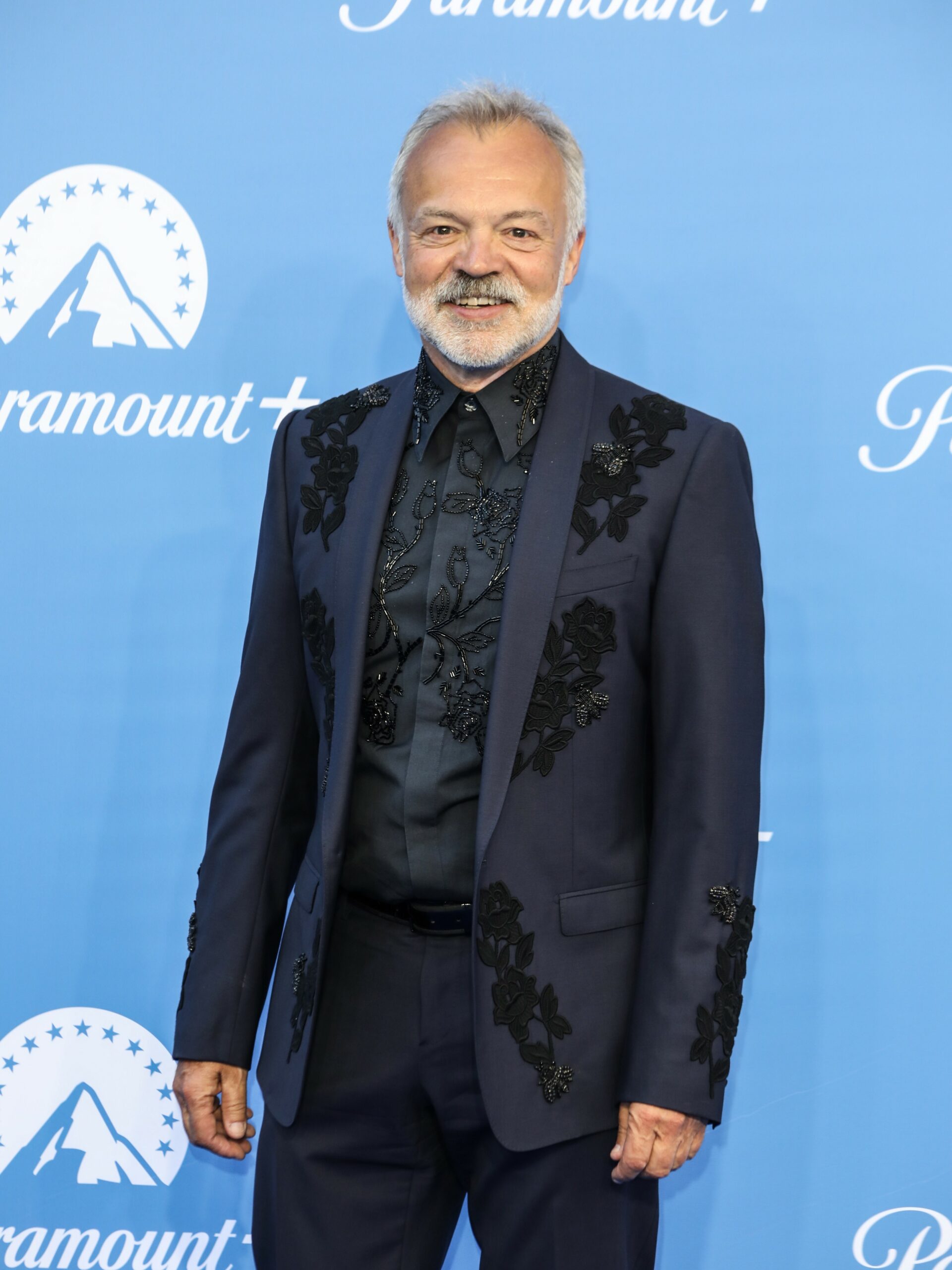 Graham Norton smiling at event