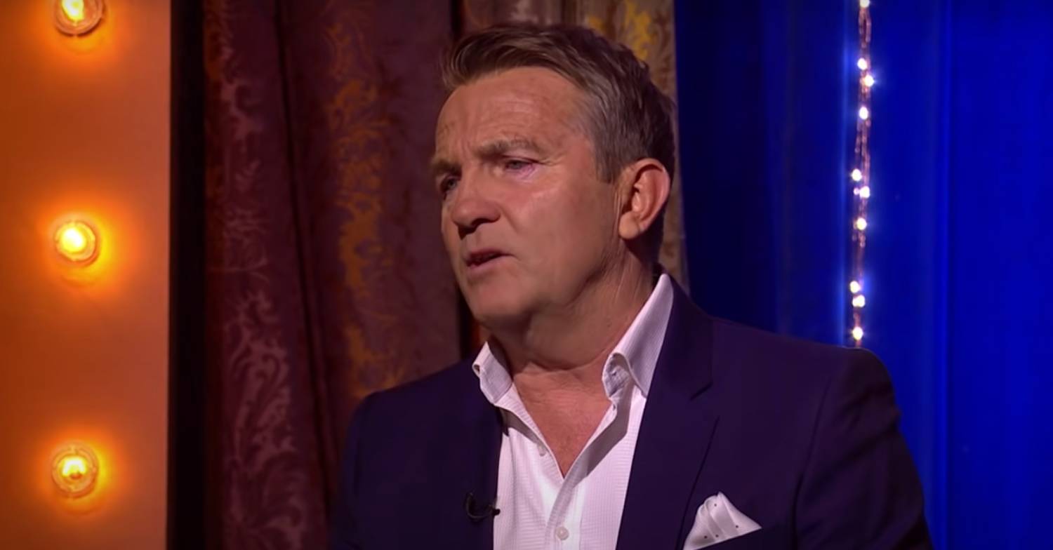Bradley Walsh looks concerned