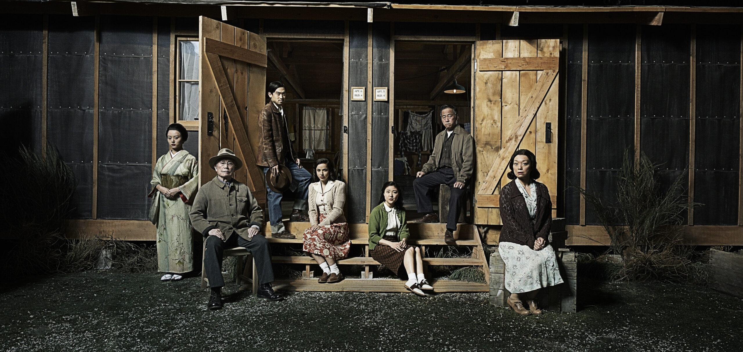 The cast of The Terror: Infamy