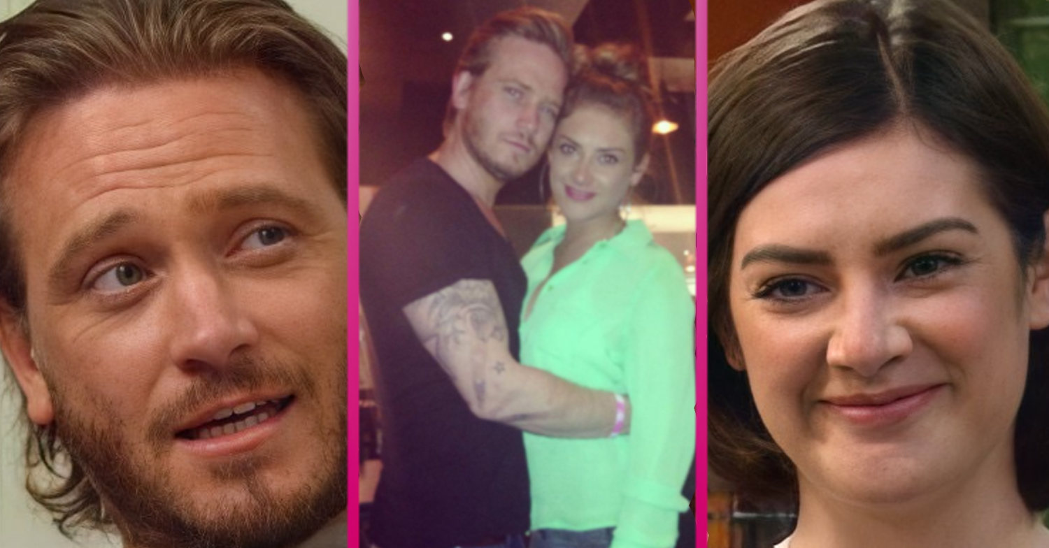 Emmerdale Isabel Hogins and Matthew Wolfenden split image