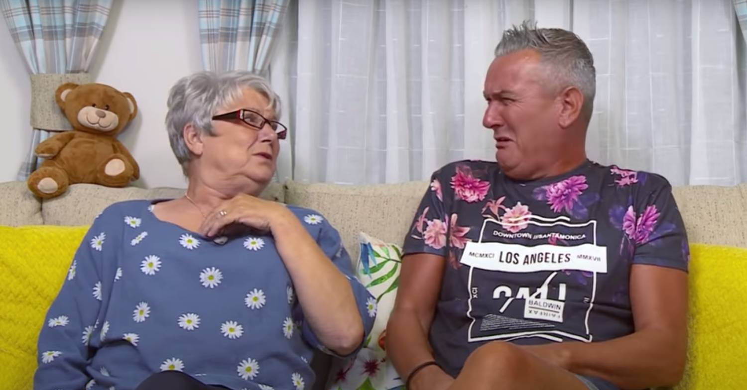 Jenny and Lee chat on Gogglebox