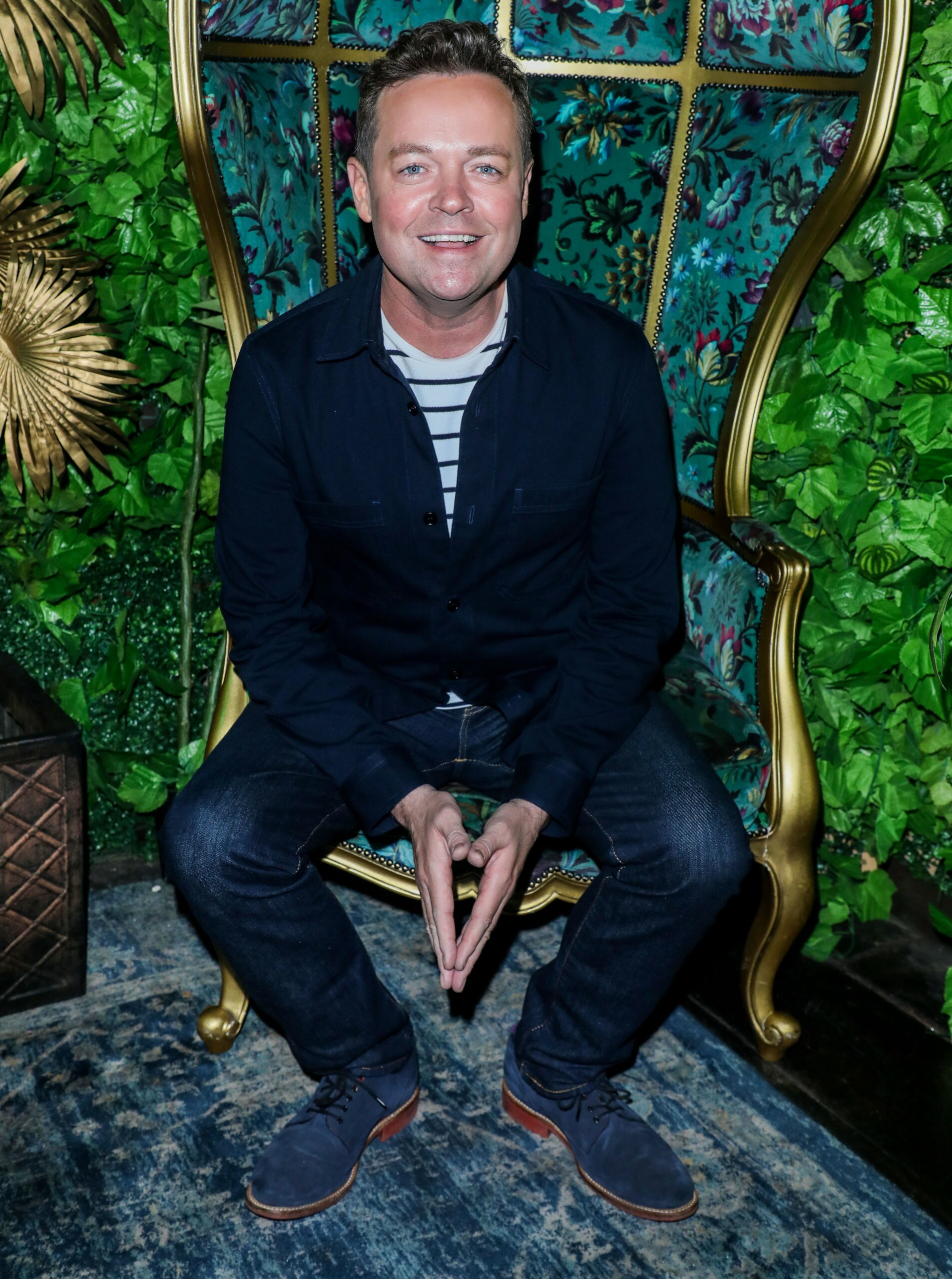 In For A Penny star Stephen Mulhern smiling at Proud Embankment