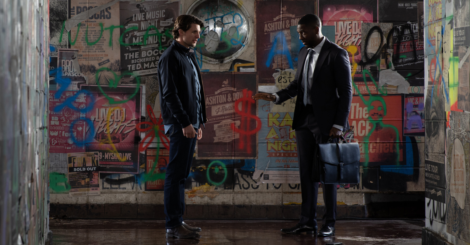 Emmerdale Jordan confronts Ethan in subway