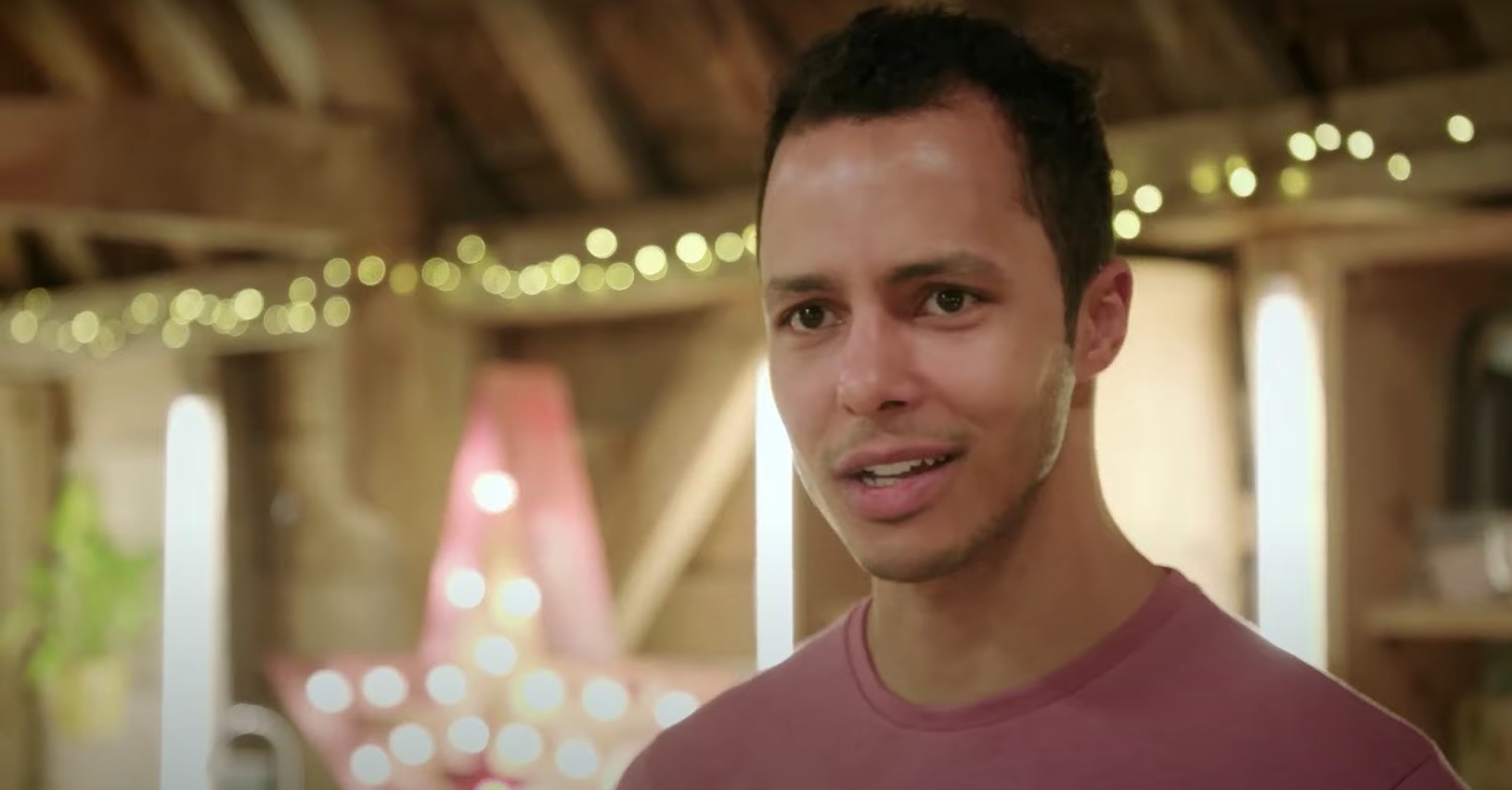 Will Kirk smiling on The Repair Shop