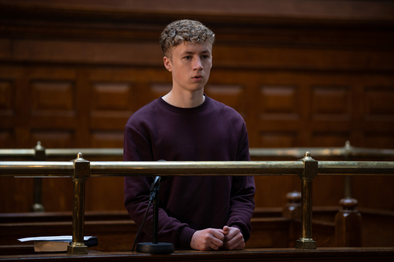 Emmerdale nervous Noah appears in court