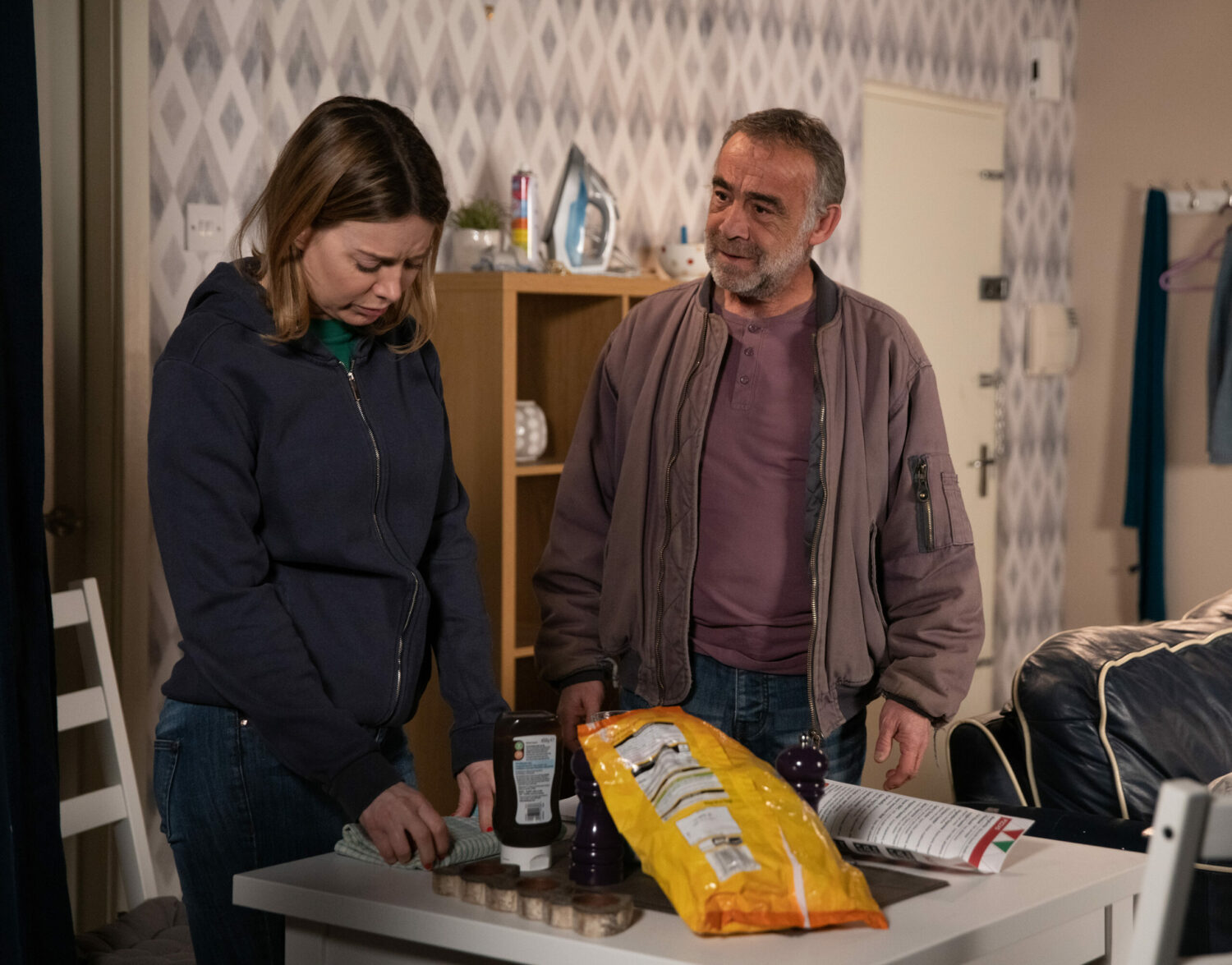 Coronation Street Abi reveals to horrified Kevin she's talking Alfie and going to Costa Rica