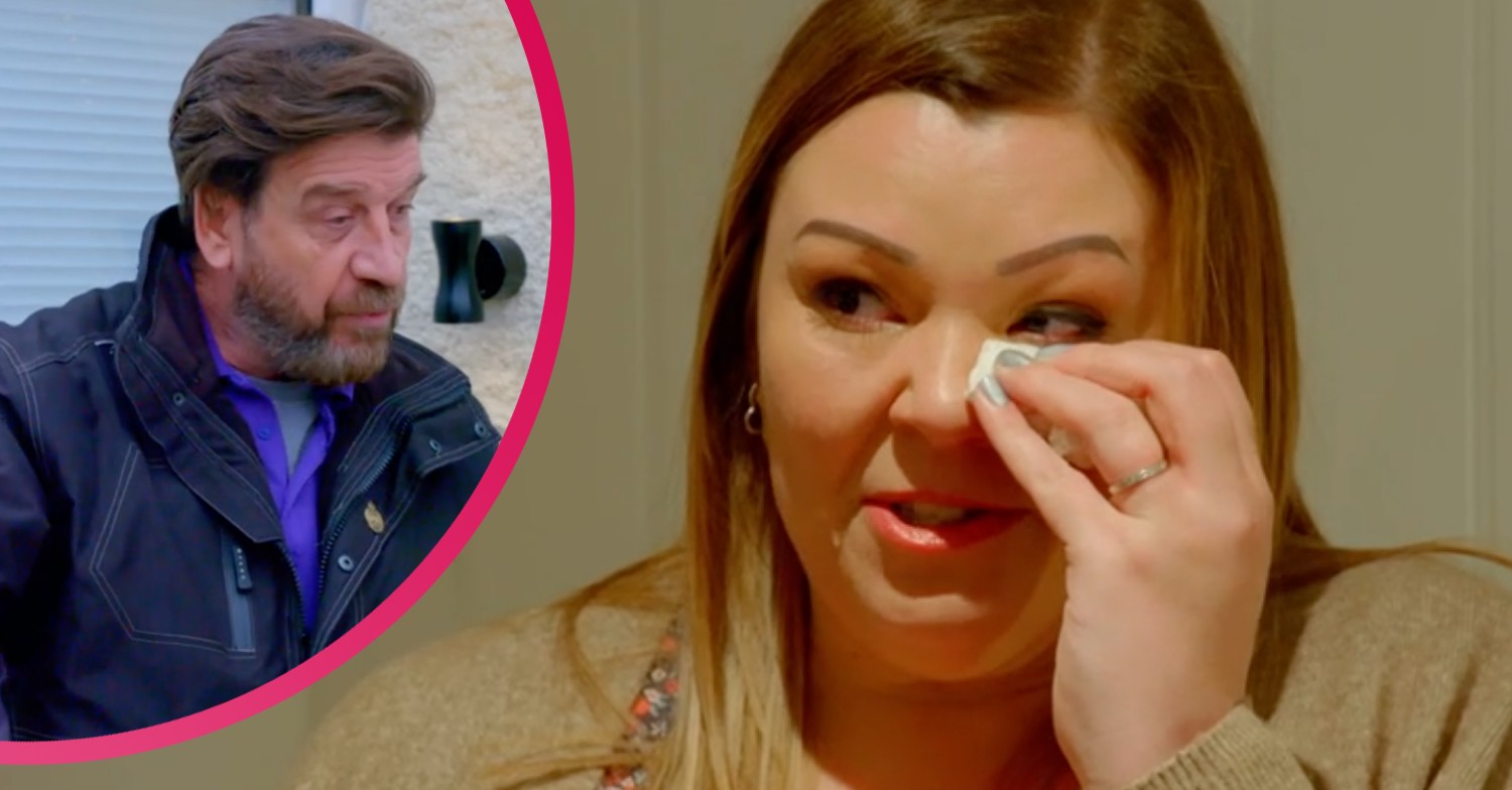 DIY SOS viewers in floods of tears as Nick Knowles' team help grieving mum whose husband passed away before he could finish home renovations