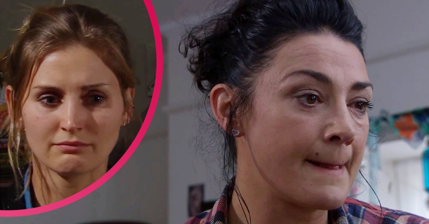 Emmerdale Holly Barton and Moira Dingle