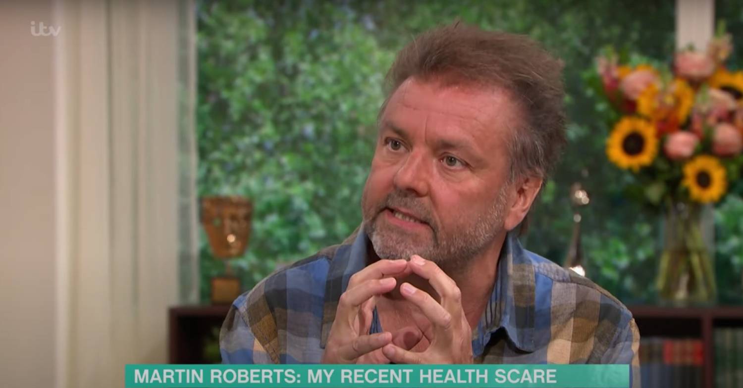 Martin Roberts speaks about his health and recent heart issues