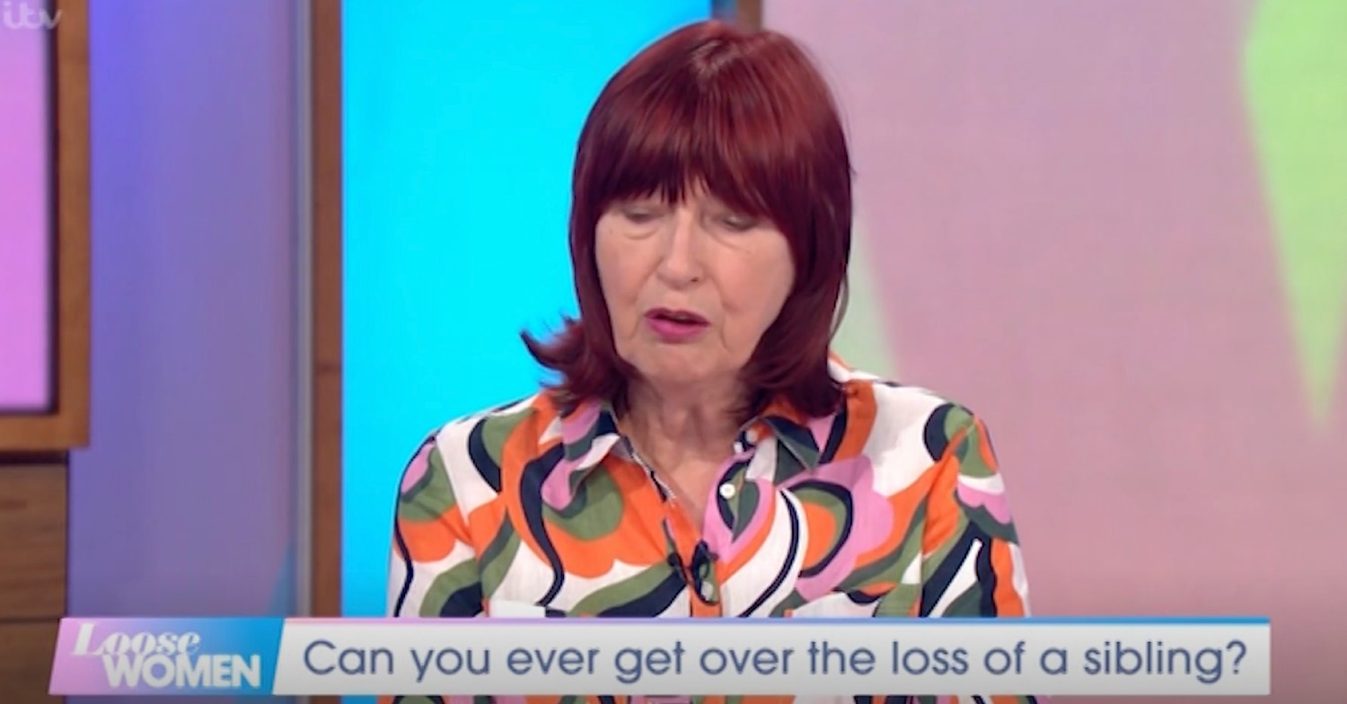 Janet Street-Porter looking down on Loose Women today