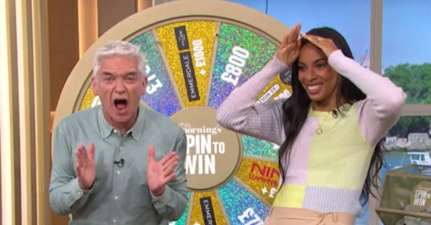 Phillip Schofield slammed as 'rude' by This Morning viewers after screaming at Spin to Win contestant