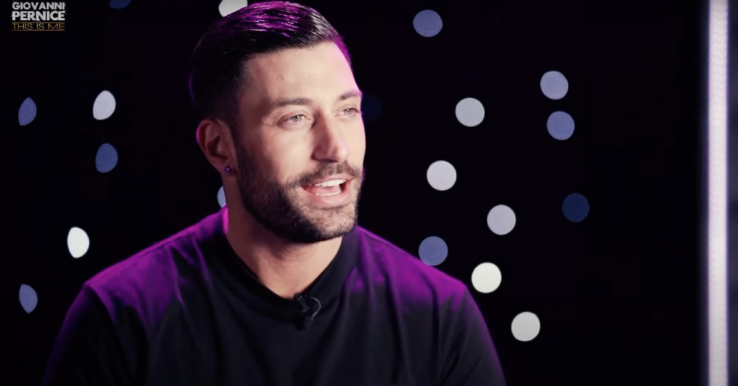Strictly news: Giovanni speaking to camera